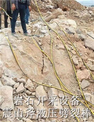 衡阳珠晖代替破碎锤大理石开采机械报价及施工方案